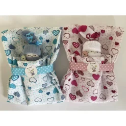 Windelbaby It's a boy – Handgemachtes Geschenk zur Geburt für Jungen, Zugabe zum Geldgeschenk