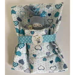 Windelbaby It's a boy – Handgemachtes Geschenk zur Geburt für Jungen, Zugabe zum Geldgeschenk