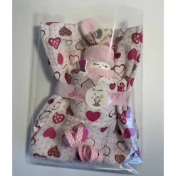 Windelbaby "It's a girl!", handgemachtes Geschenk zur Geburt für Mädchen, rosa, Geldgeschenk