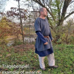 Winter Tunika Wolle kariert – Wikinger Stil, für Herren,Toraxacum