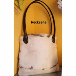 WIntertasche, Shopper handgefilzt mit Motiv