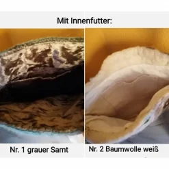 WIntertasche, Shopper handgefilzt mit Motiv