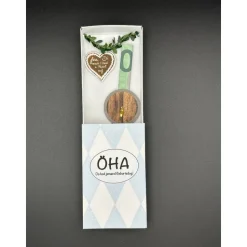 Witziges Geldgeschenk bayrisch – Originelle Geschenkbox mit Fass & Herz