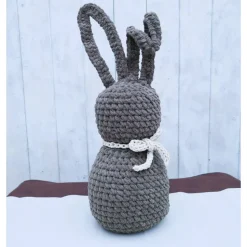 Wohndeko Hase Deko Osterhase Türstopper braun