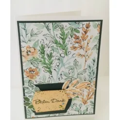 Wunderschön Florale   Danke Karte Handgefertigt mit Stampin'Up!