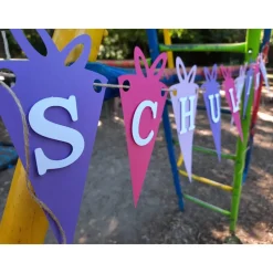 Wunderschöne Girlande zum Schulanfang auf Wunsch personalisiert mit Wunschnamen