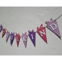 Wunderschöne Girlande zum Schulanfang auf Wunsch personalisiert mit Wunschnamen