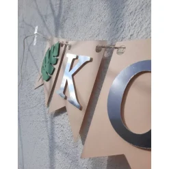 Wunderschöne Girlande zur Kommunion