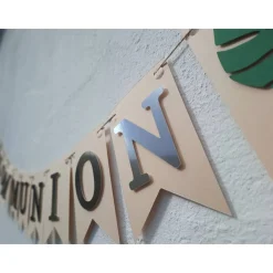 Wunderschöne Girlande zur Kommunion