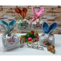 Wunderschöne Ostersäckchen zum Befüllen mit kleinen Überraschungen