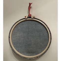 Wunderschöne Tür-/Hängedeko, Advent, Weihnachten, Wichtel, Sterne, Durchmesser ca 14 cm