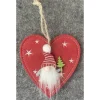 Wunderschöne Tür-/Hängedeko, Advent, Weihnachten, Wichtel, Sterne, Herz, Höhe ca 12 cm
