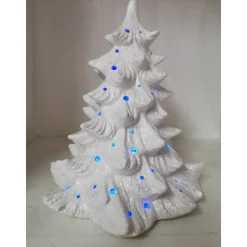 Wunderschöner weisser Keramik Baum