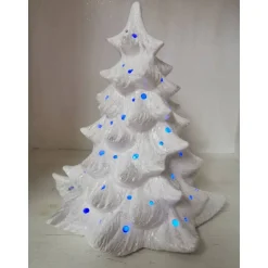 Wunderschöner weisser Keramik Baum