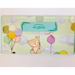 Wunscherfüller Geldkarte Gutscheinkarte - Geburt Baby Taufe UniKat Handarbeit Stampin'Up