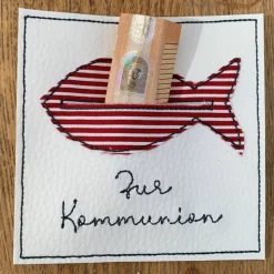 Wunscherfüller  Gutschein/Geldgeschenk "Zur Kommunion"