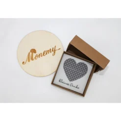 Wunscherfüller „kleines Danke“ – handgemachte Verpackung mit Herz – für Geld & Gutschein