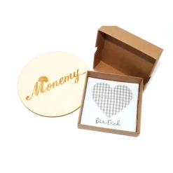 Wunscherfüller mit Herz – handgemachte Geschenkverpackung aus Filz / Geldgeschenk / Gutschein Geschenk