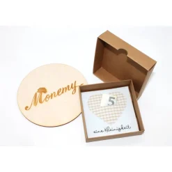 Wunscherfüller mit Herz - handgemachte Geschenkverpackung aus Filz / Geldgeschenk / Gutschein Geschenk