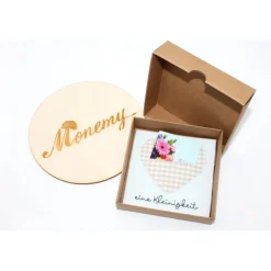 Wunscherfüller mit Herz - handgemachte Geschenkverpackung aus Filz / Geldgeschenk / Gutschein Geschenk