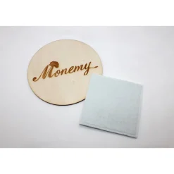 Wunscherfüller zur Konfirmation - Filzverpackung mit Fisch für Geld oder Gutschein - handgemacht mit Stickerei & Box