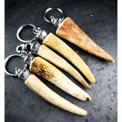 XL- Anhänger für Charivari, Horn, Geweih, Edelstahl, Trachtenschmuck