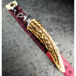 XL- Anhänger für Charivari, Horn, Geweih, Edelstahl, Trachtenschmuck