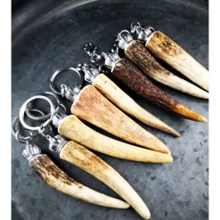 XL- Anhänger für Charivari, Horn, Geweih, Edelstahl, Trachtenschmuck