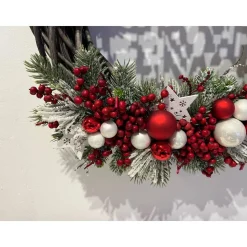 XL Weihnachtlicher Türkranz Weihnachtskranz Weihnachtsdeko