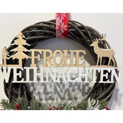 XL Weihnachtlicher Türkranz Weihnachtskranz Weihnachtsdeko