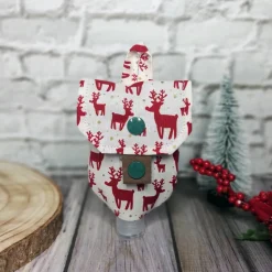 X-Mas Desinfektionsmittel / Handgel - Tasche RUDOLF REINDEER - verstellbar & praktisch