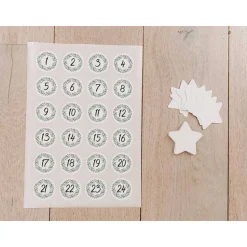 XXL Adventskalender zum Befüllen, Adventskalender mit großen Säckchen, Adventskalender für die ganze Familie