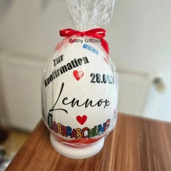 XXL Überraschungsei/Überraschungsei Geschenk Jugendweihe/Taufe/Erstkommunion/Geburtstag /Ü-Ei /Geschenk Jugendweihe