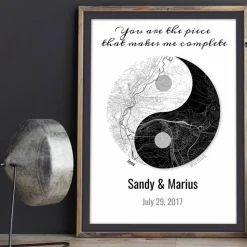 You make me complete! - Kunstdruck