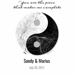 You make me complete! - Kunstdruck