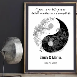 You make me complete! - Kunstdruck