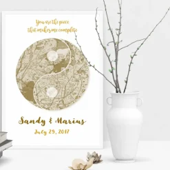 You make me complete! - Kunstdruck