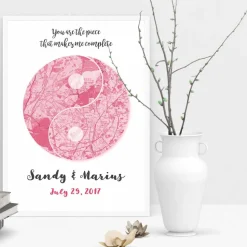 You make me complete! - Kunstdruck