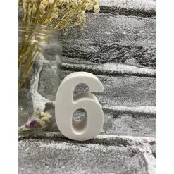 Zahlen | Tischdeko | Geburtstag | Keracraft | ca. 5,5cm hoch |Deko