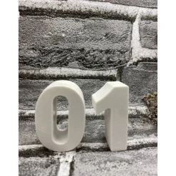 Zahlen | Tischdeko | Geburtstag | Keracraft | ca. 5,5cm hoch |Deko