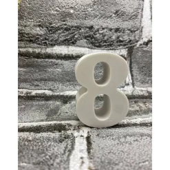 Zahlen | Tischdeko | Geburtstag | Keracraft | ca. 5,5cm hoch |Deko