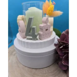 Zahlensteckerchen Pastell – Handgemachte Deko zum Kombinieren & Sammeln