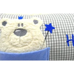 Zahnfeekissen mit Täschchen - Namenskissen Kuschelkissen Kindergartenkissen Geburtsgeschenk