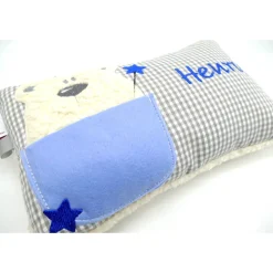Zahnfeekissen mit Täschchen - Namenskissen Kuschelkissen Kindergartenkissen Geburtsgeschenk