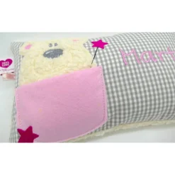 Zahnfeekissen mit Täschchen - Namenskissen Kuschelkissen Kindergartenkissen Geburtsgeschenk