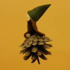 Zapfenwichtel - Jahreszeitentisch - Herbstdeko - Fensterdeko