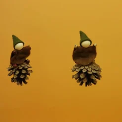 Zapfenwichtel - Jahreszeitentisch - Herbstdeko - Fensterdeko