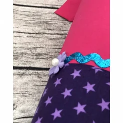 zauberhafte Schultüte Blumen Fee und Perlen