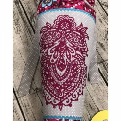 zauberhafte Schultüte Glitzer Blumen Pink