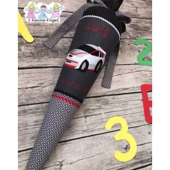 zauberhafte Schultüte Zuckertüte aus Stoff UNIKAT nach WUNSCH